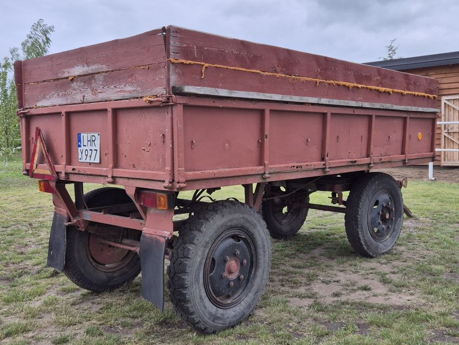 Przyczepa 3,5T Piława D44B autosan sanok sztywna rejestrowana