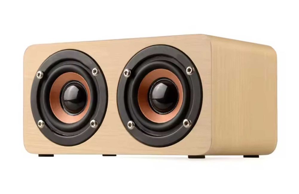 Bezprzewodowy drewniany głośnik Bluetooth 10W