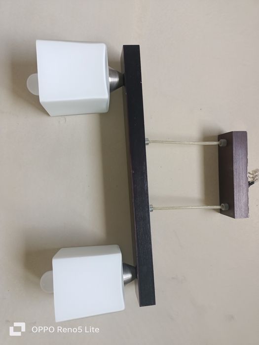 Lampa wisząca dwupunktowa
