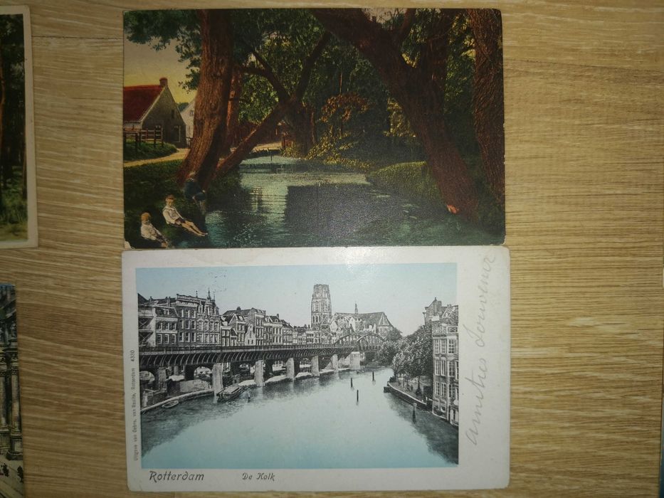 Stare pocztówki - Rotterdam, Luzerne, Berlin + inne (10)