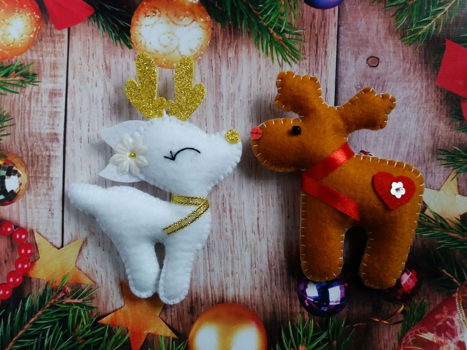 Игрушки из фетра