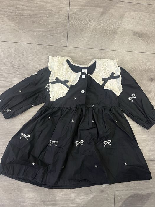 Сукня святкова чорно біле плаття