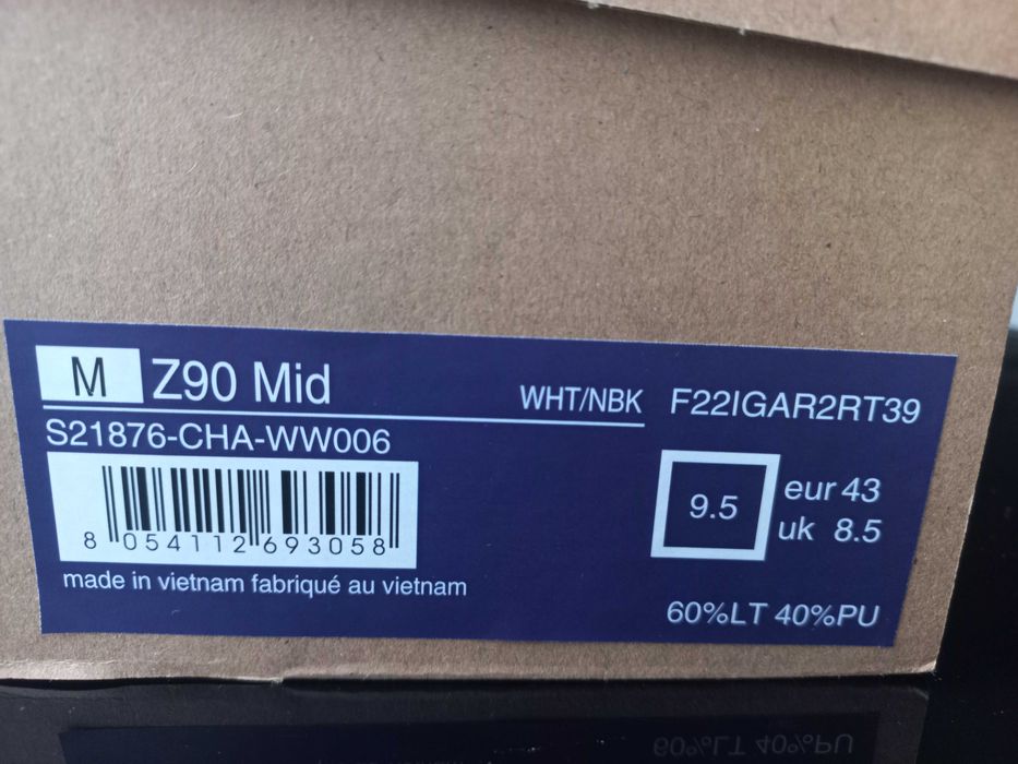 Buty męskie Champion Z90 Mid (43) Wht/Nbk