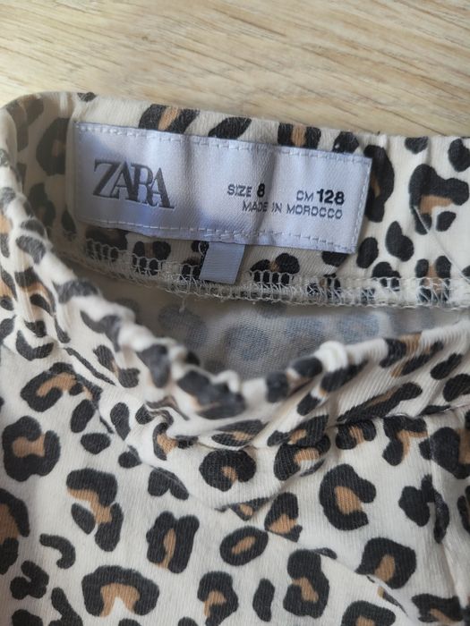 Legginsy bawełniane krótkie Zara