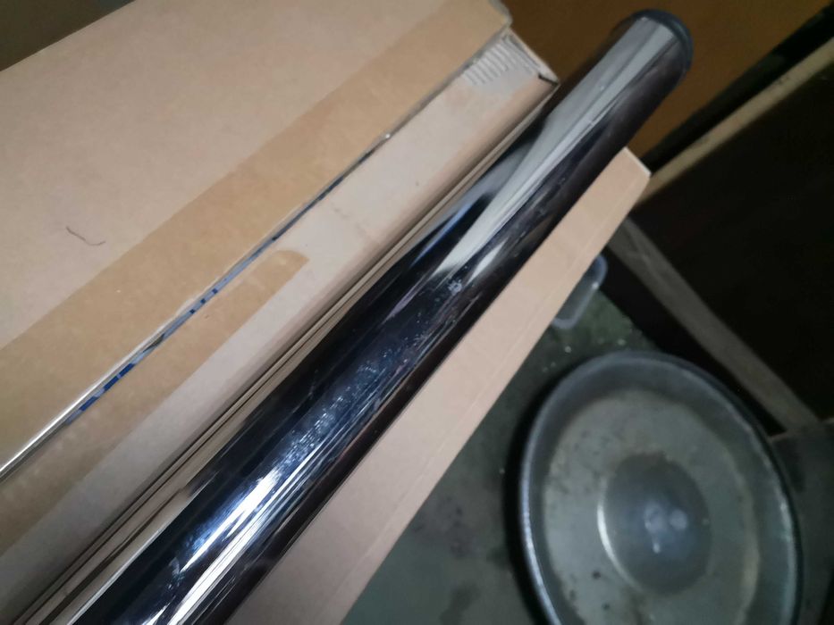 Опора хром стальная основа для офисного стола ножка