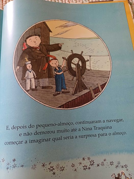 Livro  Nina Traquina de David Lucas