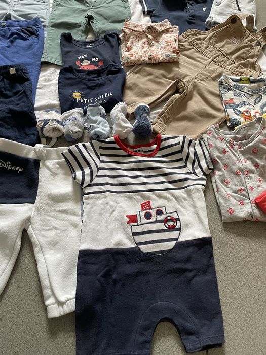 Lote roupa bebe menino