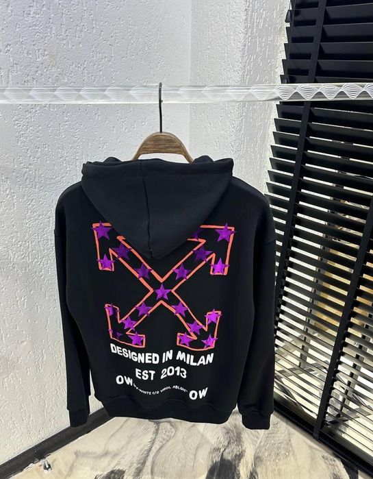 Bluza męska czarna z kapturem