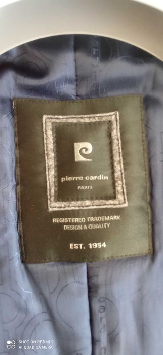 Wełniany płaszcz Pierre Cardin- jak NOWY!