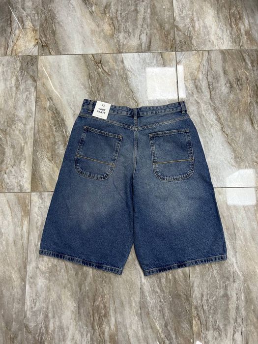Нові широкі шорти джинсові BAGGY shorts rap широкие шорты Jaded London