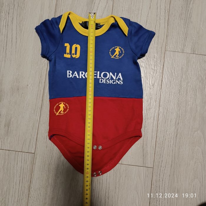 Бодік Barcelona 9-12міс , Костюмчик розм 74 для немовлят