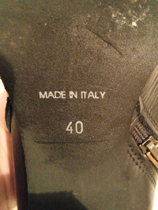 Botki czarne kozaki 40 7 skóra Lasocki Venezia ZARA Badura czółenka