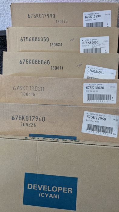 Девелопер Xerox DC240/50 Cyan, Yellow