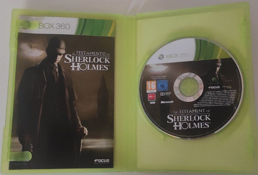 Testament Sherlocka Holmesa Xbox 360