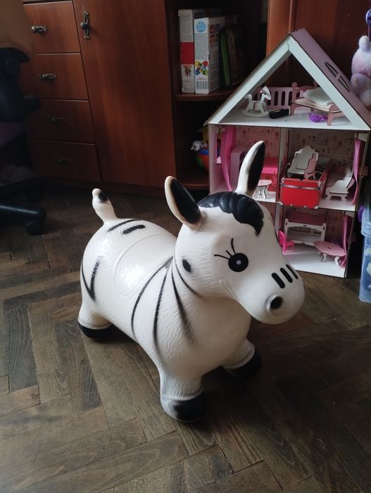 Іграшка стрибунець ( зебра)