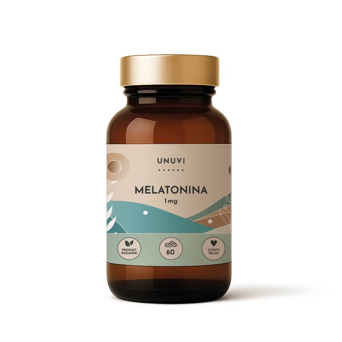 UNUVI - Melatonina 1 mg | 60 tabletek wegetariańskich