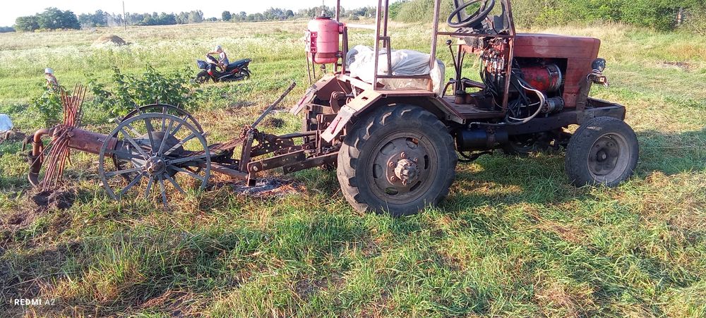 Трактор саморобний