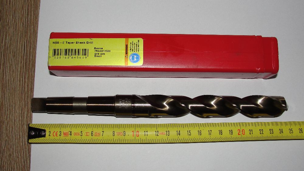 Wiertło Dormer do metalu NWKc 21 HSSE - stożek 2