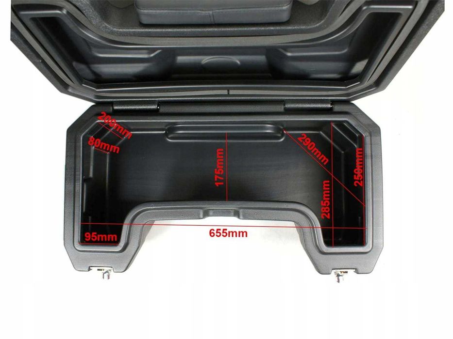 Kufer tylny do quada 110, 125 ATV z oparciem