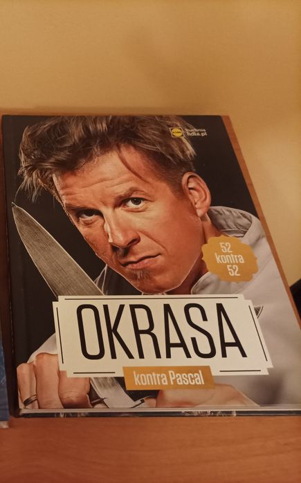Kuchnia Lidla Okrasa kontra Pascal  książka kucharska