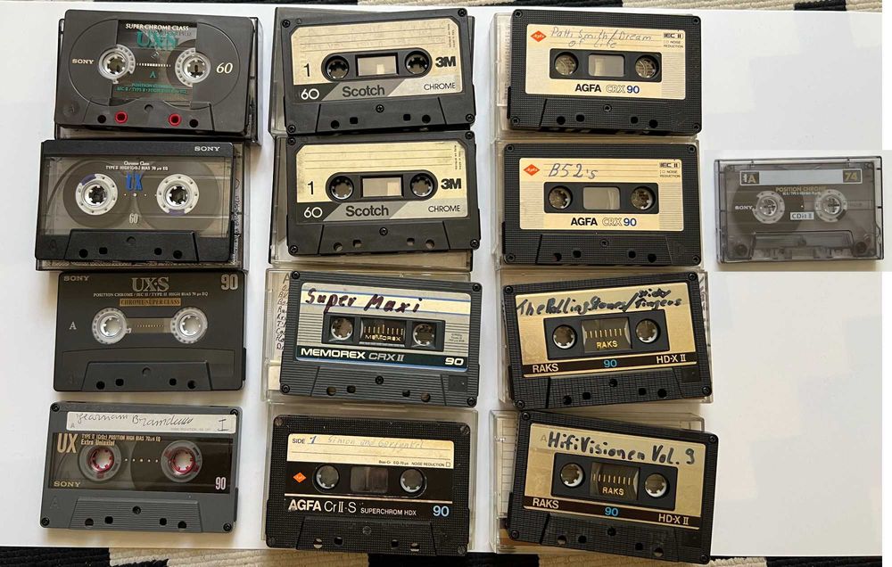 Various Type II Chrome Cassettes for Recording64739078238722122