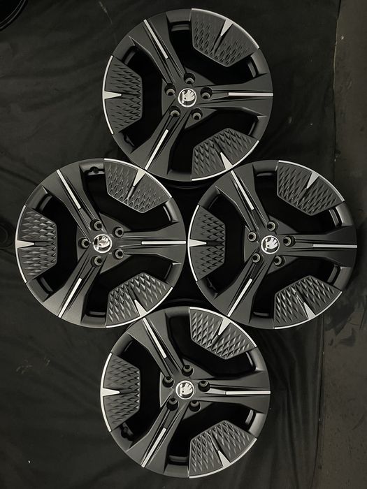 Нові Диски R18 5x112 Et43 7J. Skoda Kodiaq Karoq Octavia A8 A7 A5 Volkswagen Tiguan Jetta Golf ID3 Audi Q3 A3 Seat Cupra. Іспанія. 2026р