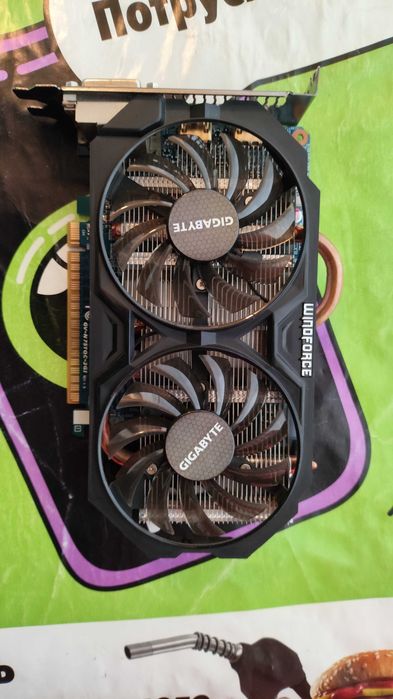 Відеокарта Gigabyte gtx 750 ti windforce 2x oc 2gb під ремонт