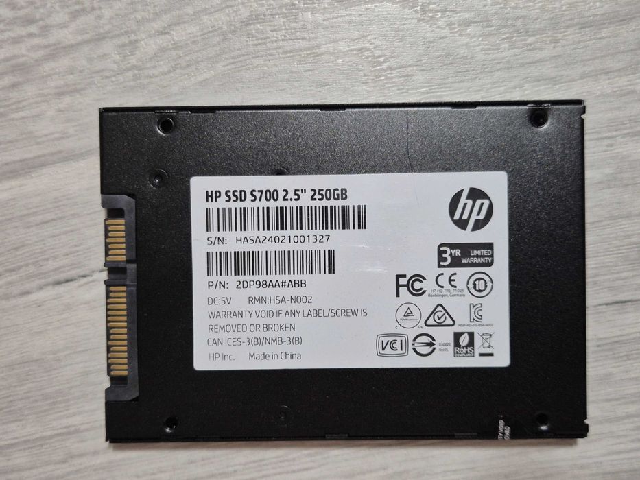 SSD диск 250GB HP S700 (SATA3 \ 2.5"). Trade-IN
