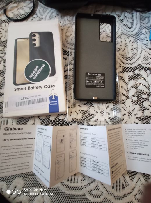Чехол батарея iBattery для Samsung Galaxy S21 Ultra 5G на 5000 mAh