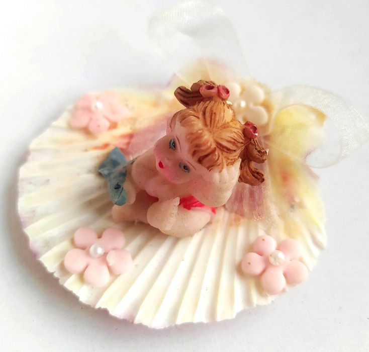 Conchinha batizado com menina