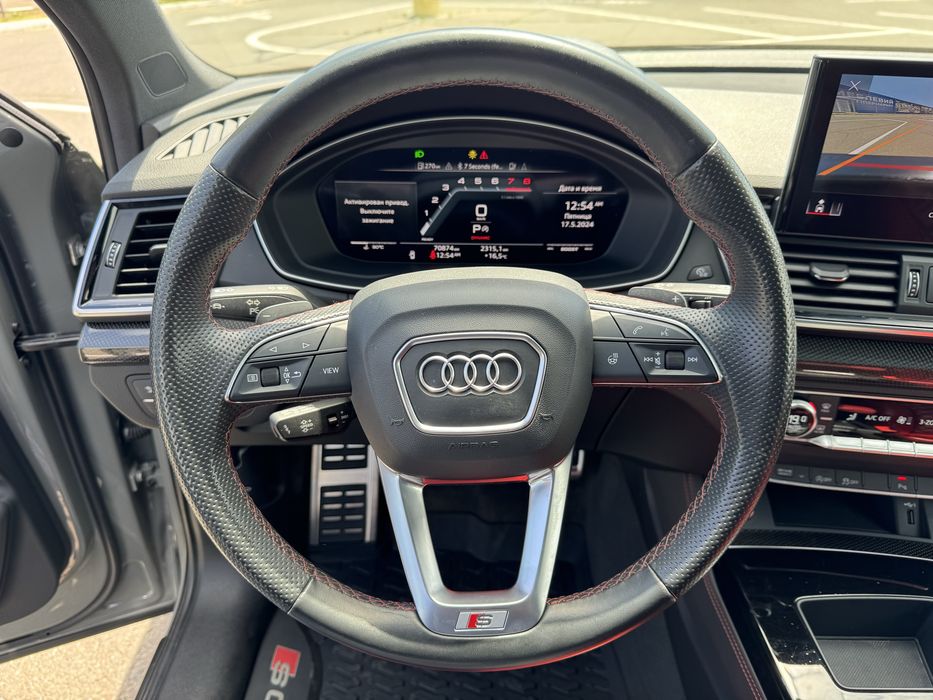Продам Audi sq 5 2020 пробег 84 тыс км не бита не крашена 3.0 бензин
