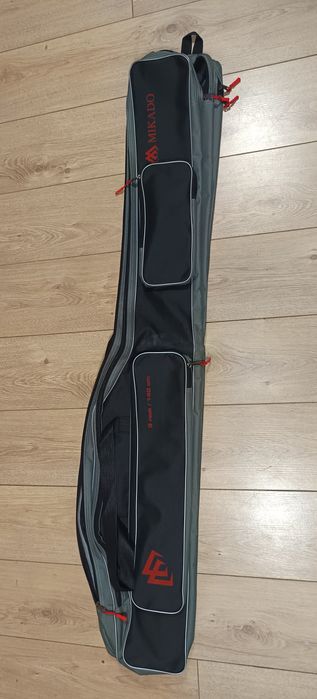 Pokrowiec wędkarski Mikado 140cm trzykomorowy