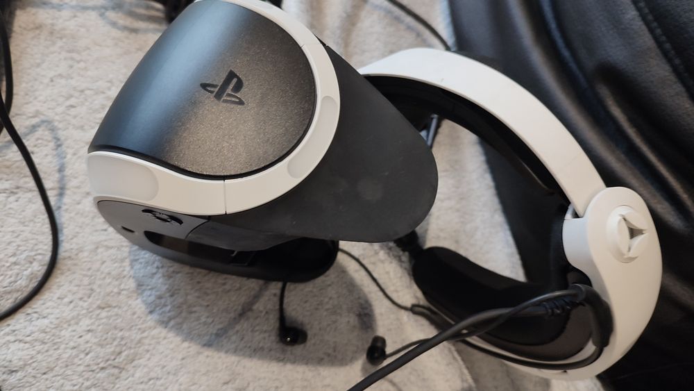 Zestaw VR PS4 PS5 okulary plus pełne okablowanie