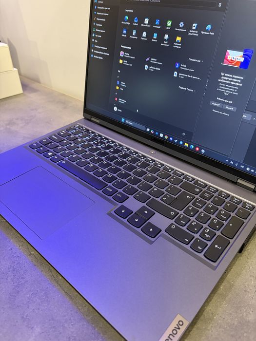 Ноутбук  Lenovo legion 5 pro 3070rtx Ryzen 7 16/512
