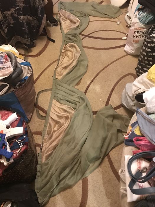 Тюль шикарна тюль з кільцями