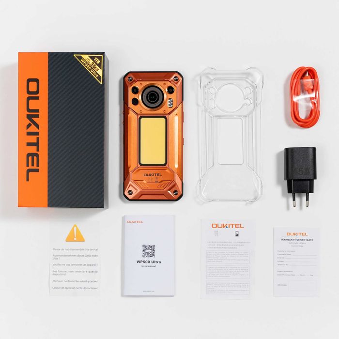 Oukitel WP500 Ultra Thermal 5G 12GB/1TB IP69K 3.35GHz Cam Termica