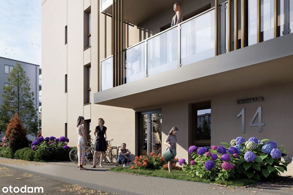 Mieszkanie 2 pokojowe, 50 m2, z dużym narożnym balkonem 25 m2! POZNAŃ