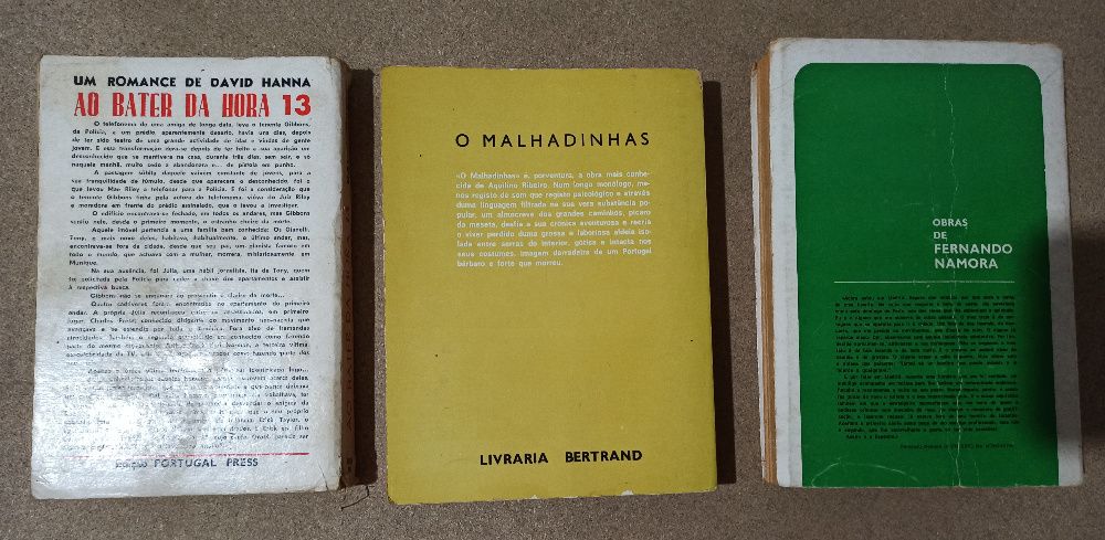 Livros Antigos: Ao Bater da Hora 13, O Malhadinha, Um sino na Montanha