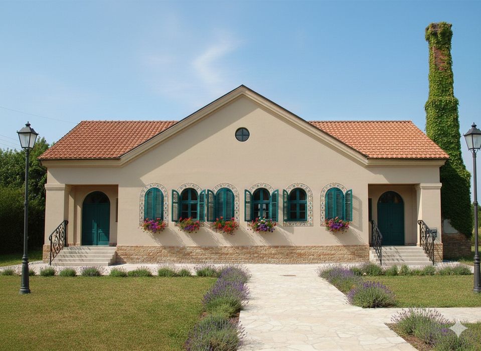 Ділянка 24 сот з цегляною будівлею під реконструкцію | 500 м від траси