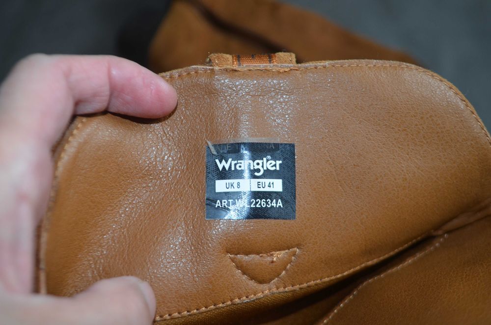 Buty kowbojki rude Wrangler 41