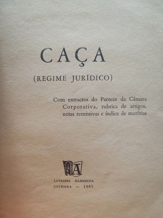 Caça (Regime Jurídico)