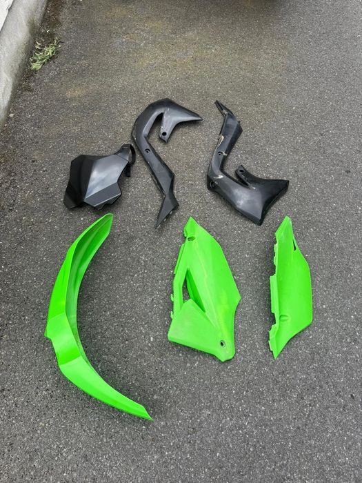 Plastik plastiki Kawasaki kxf kx błotnik boczki