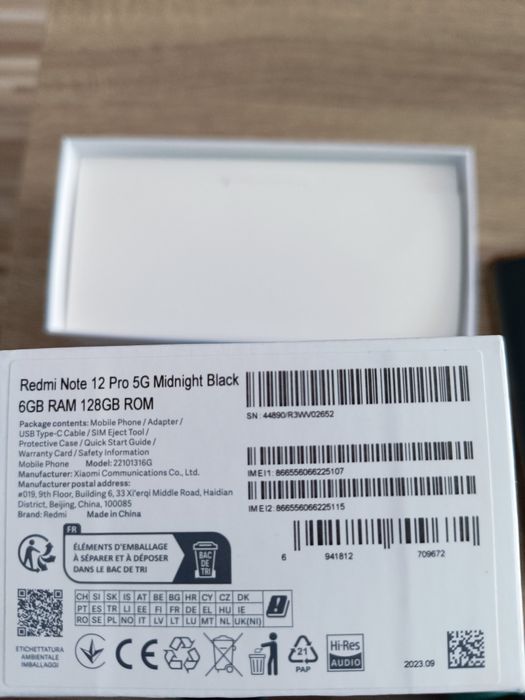 Telefon Redmi note 12 pro