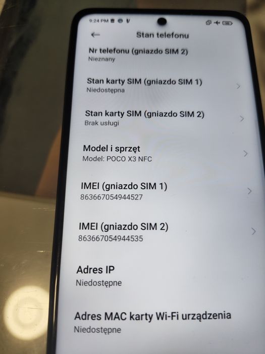POCO X3 NFC | 6+1GB RAM | 64GB | Bez blokad | Sprawny!