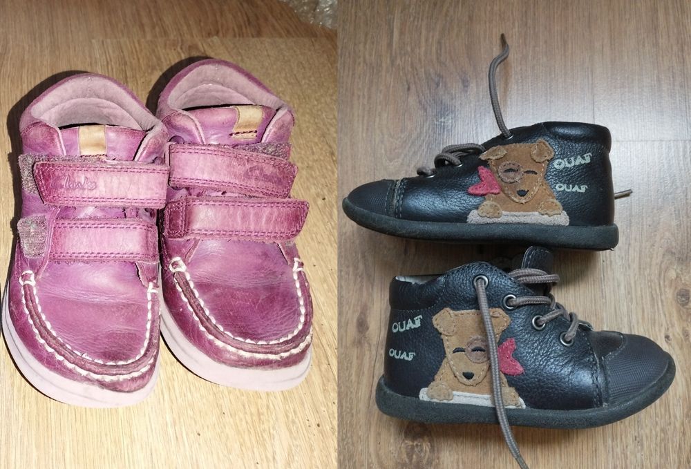 Туфлі 16 см 13 см Clarks розмір 26 22 туфлі туфельки мешти