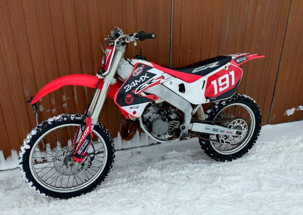 HONDA CR 125 aluminiowa rama bardzo dobry stan Cross enduro Krosno