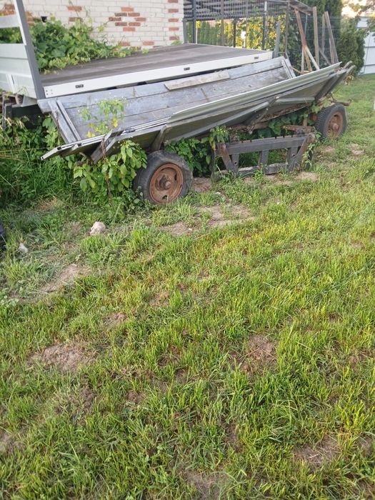 Wóz konny drewniany