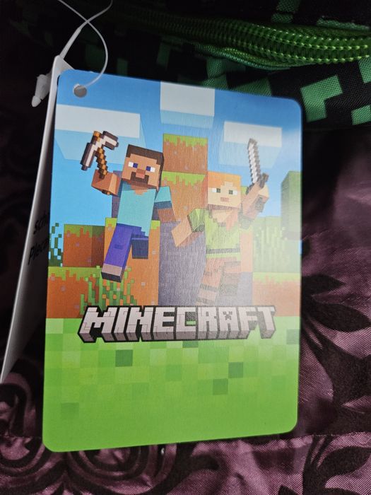 Plecak szkolny Minecraft