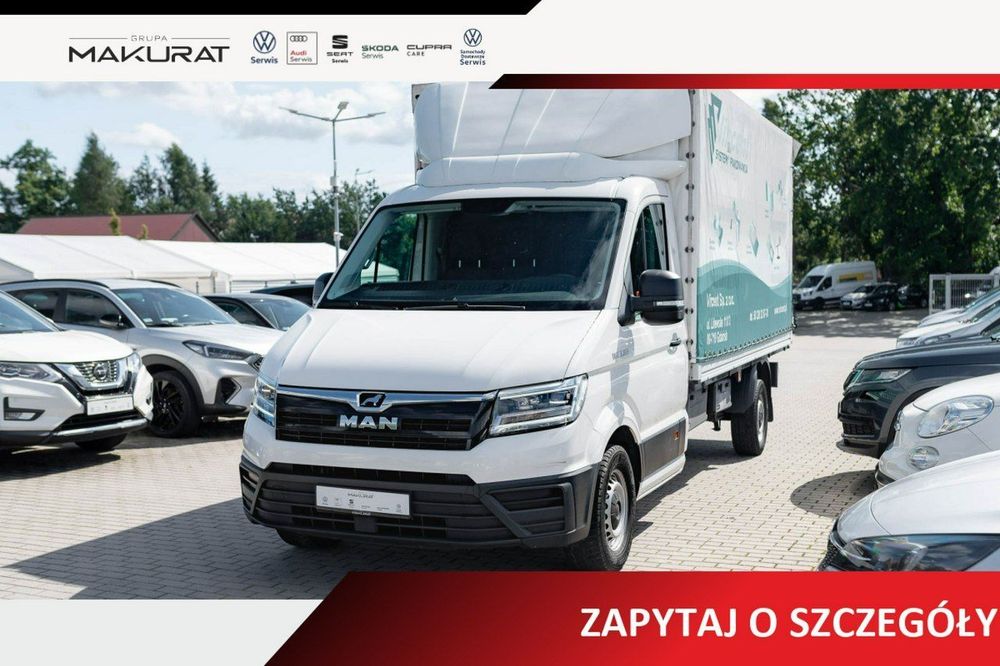 MAN TGE  WI217LC#2.0 177KM LED Tempomat Masaż Ekran dotykowy Salon PL VAT23%