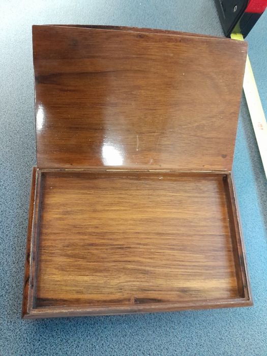 Stara papierosnica drewno